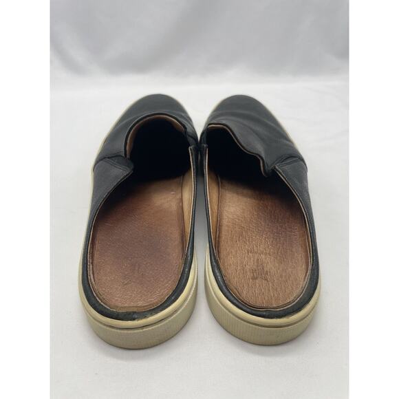 Frye Ivy Mule 3479171-BLK Women US 8M Black Leather Slip On Slide Mules Shoes - Picture 6 of 12